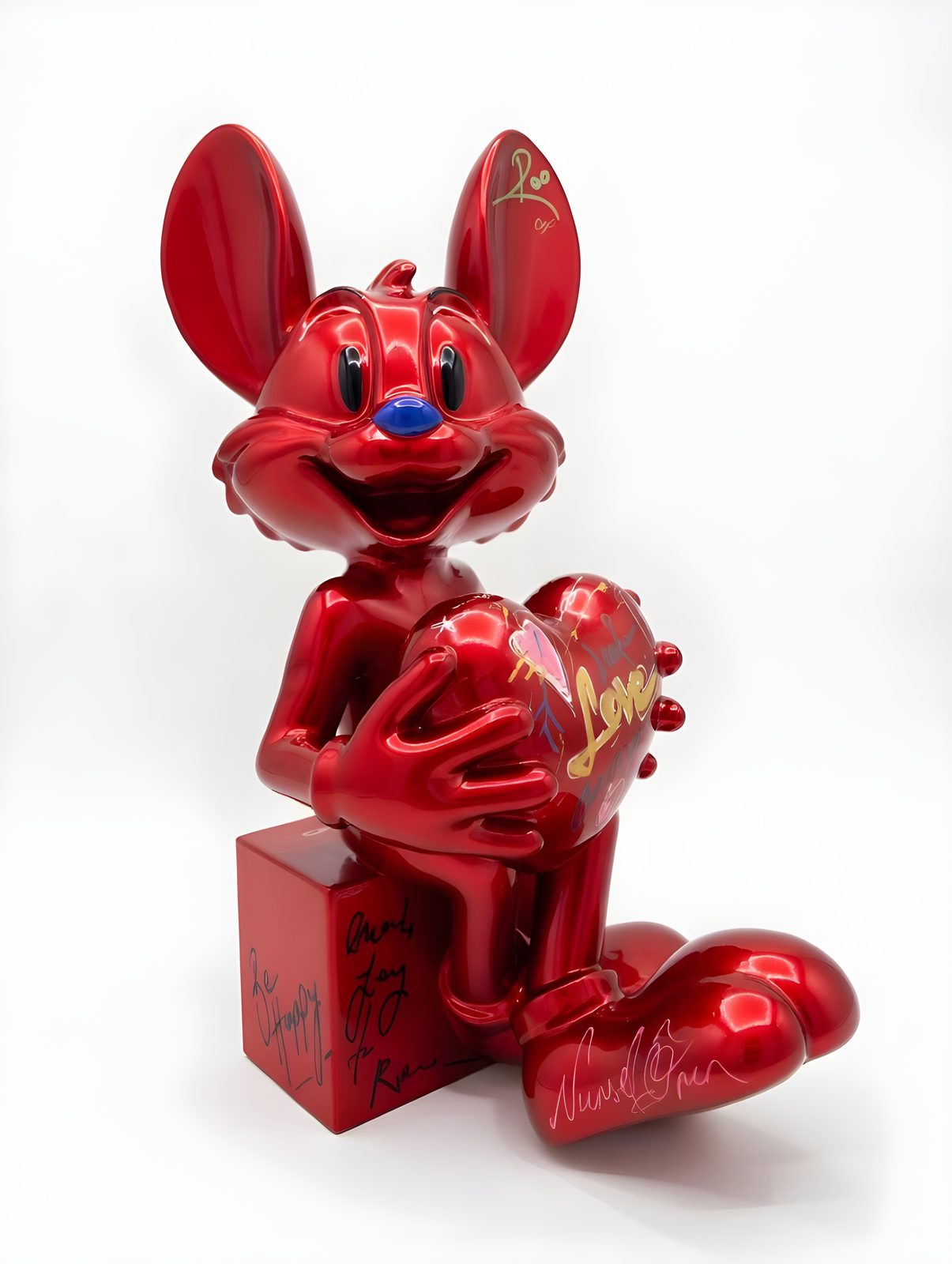Mr Roo NÖ-MR-28, Pop-Art-Skulptur von Nursel Önen