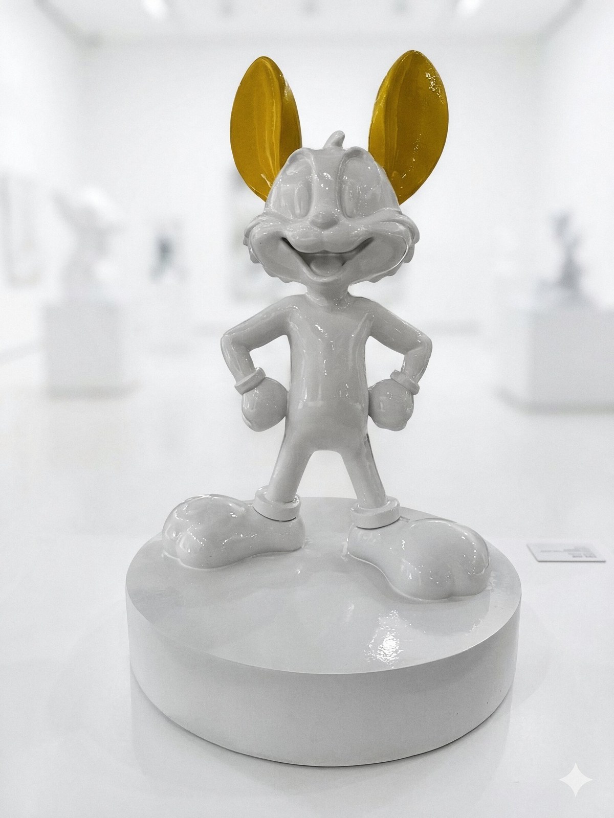 Mr Roo NÖ-MR-09, Pop-Art-Skulptur von Nursel Önen