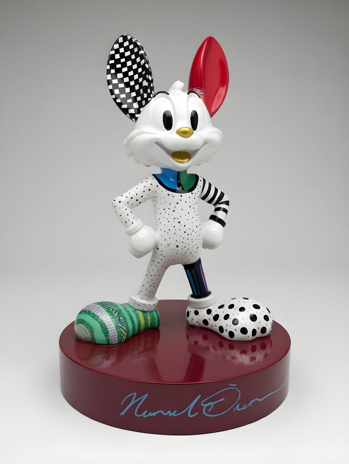 Mr Roo NÖ-MR-11, Pop-Art-Skulptur von Nursel Önen