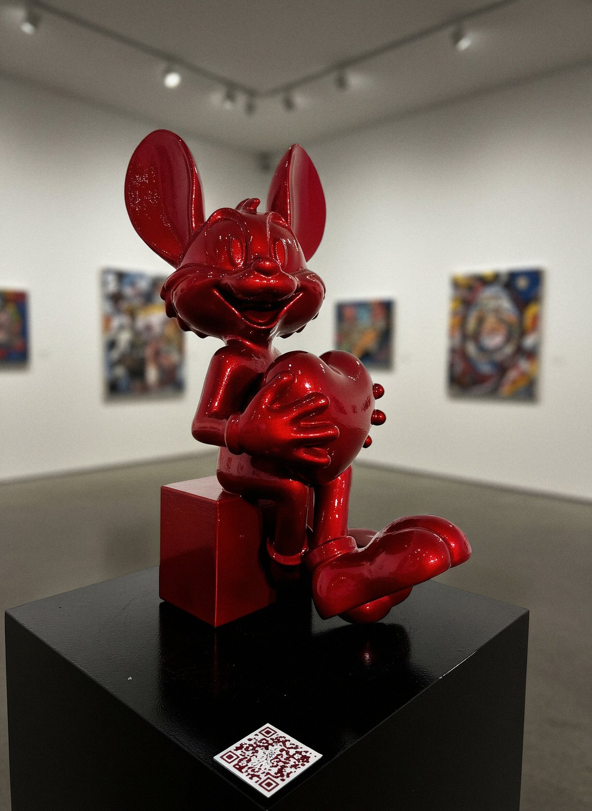 Mr Roo NÖ-MR-14, Pop-Art-Skulptur von Nursel Önen