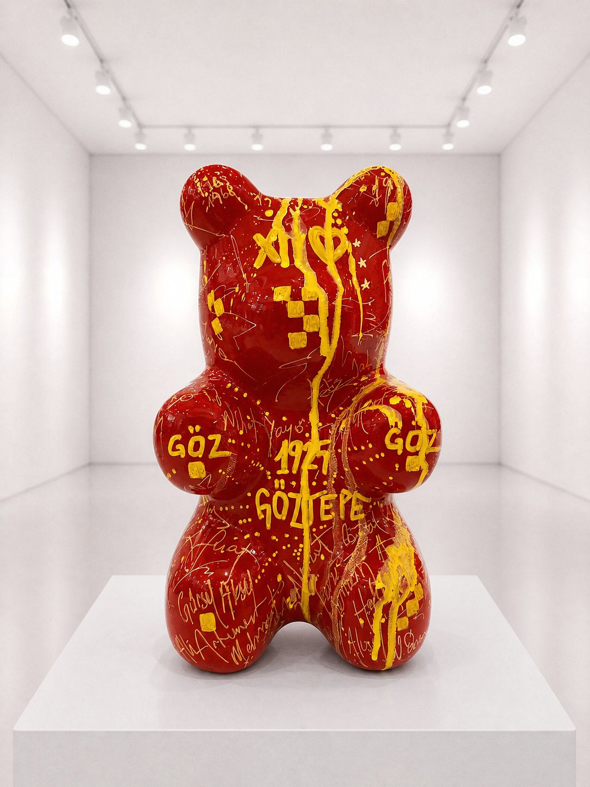 Pandy NÖ-PA-03, Pop-Art-Skulptur von Nursel Önen